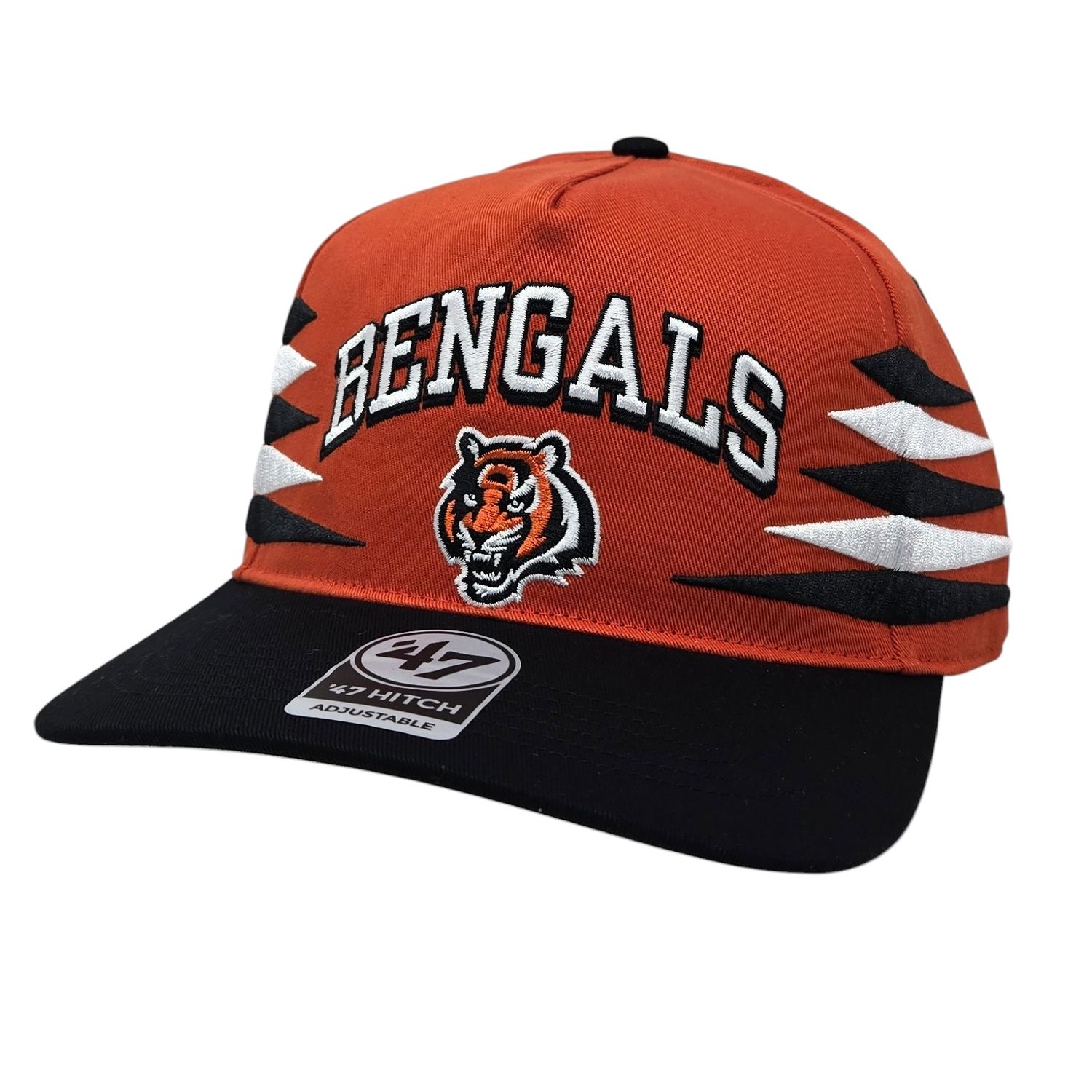 Cincinnati Bengals Men’s Orange Diamond Cut 47 Brand Snapback Hat