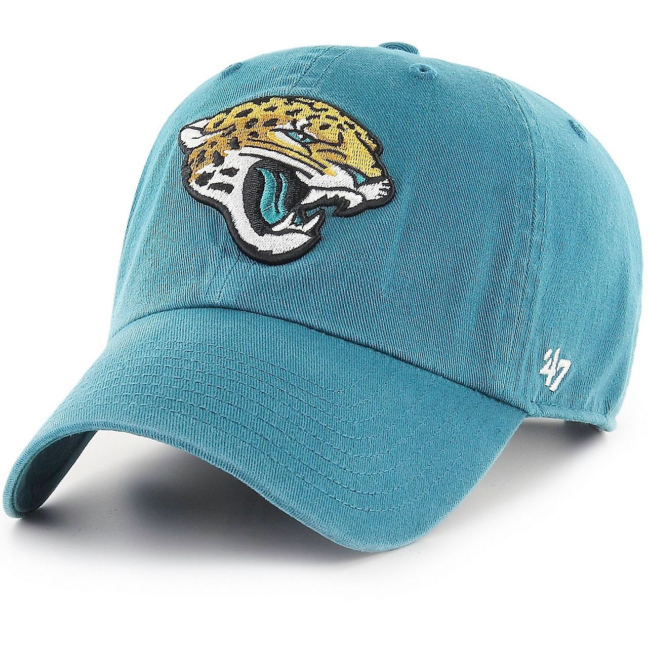 Jacksonville Jaguars Men’s Dark Teal 47 Brand Clean Up Adjustable Hat