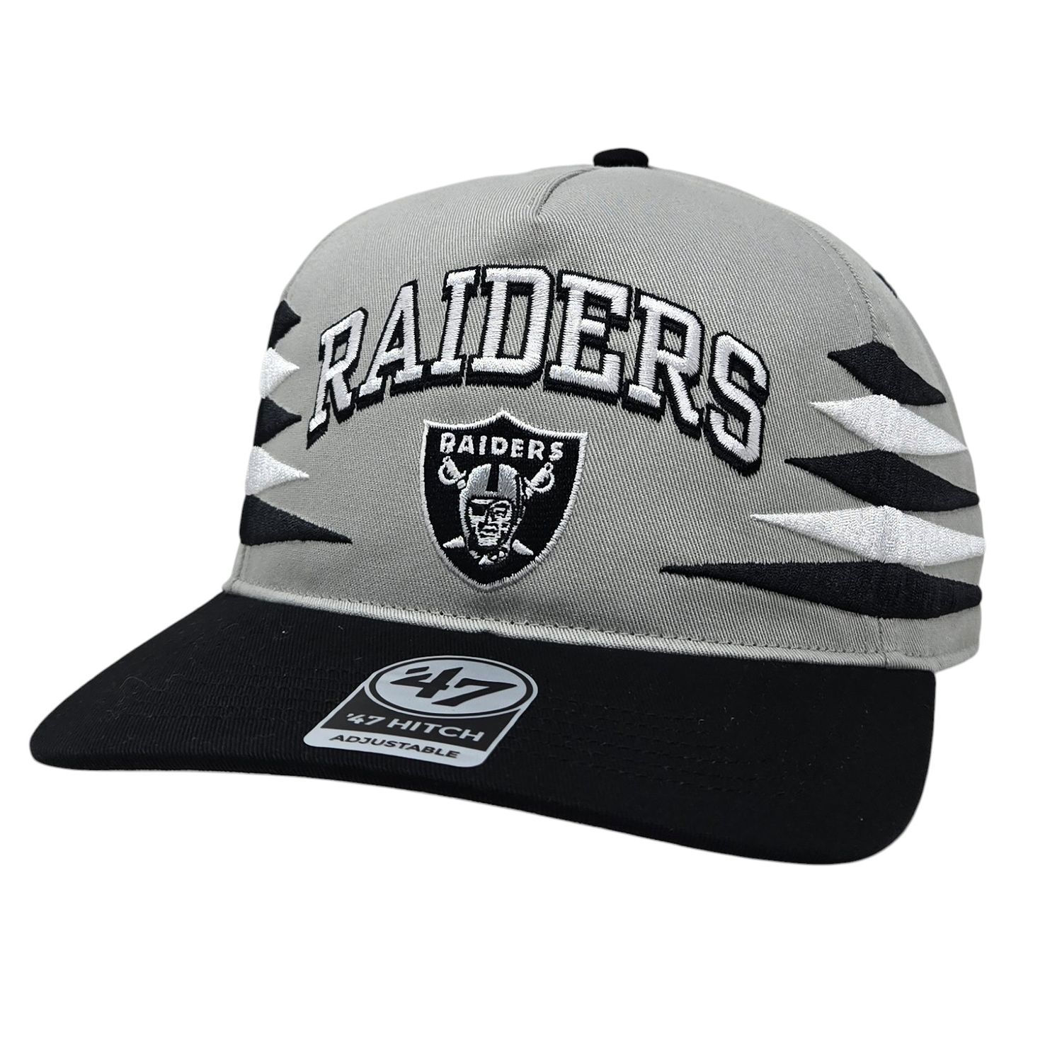 Las Vegas Raiders Men’s Gray Diamond Cut 47 Brand Snapback Hat Las Vegas Raiders Men’s Gray Diamond Cut 47 Brand Snapback Hat
