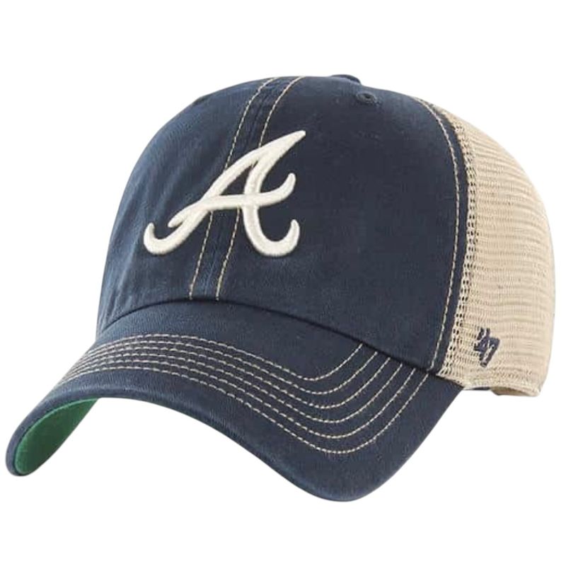 Atlanta Braves Men’s 47 Trawler Clean Up Adjustable Hat Atlanta Braves Men’s 47 Trawler Clean Up Adjustable Hat