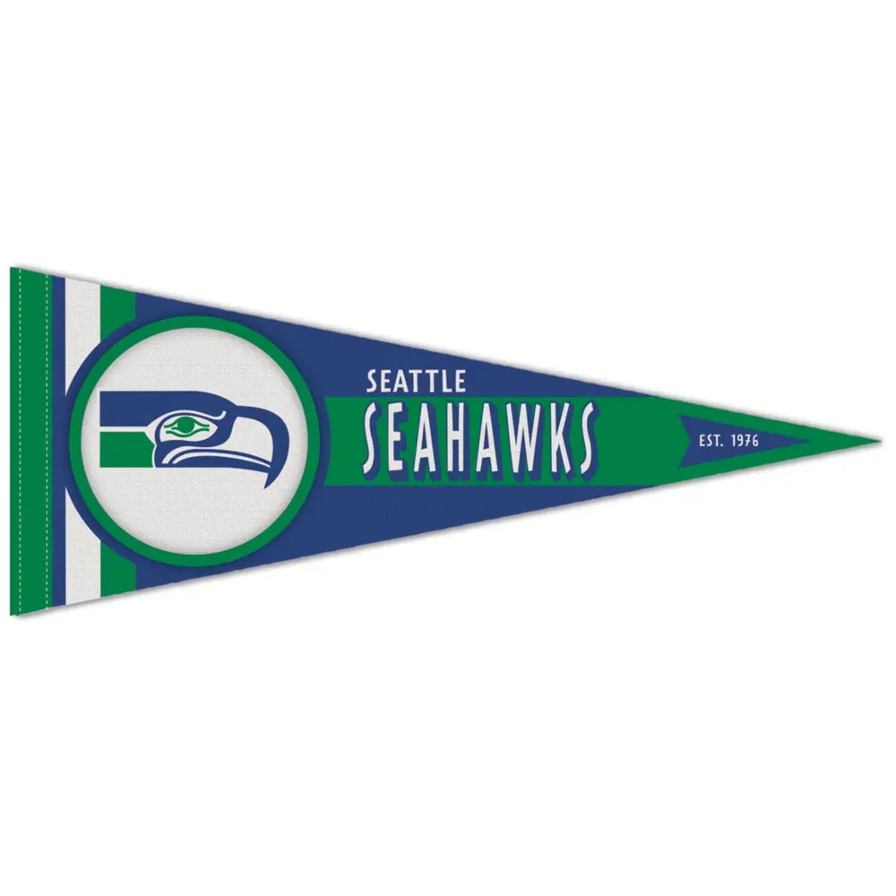 Seattle Seahawks Historic 12 Seattle Seahawks Historic 12" x 30" Premium Pennant