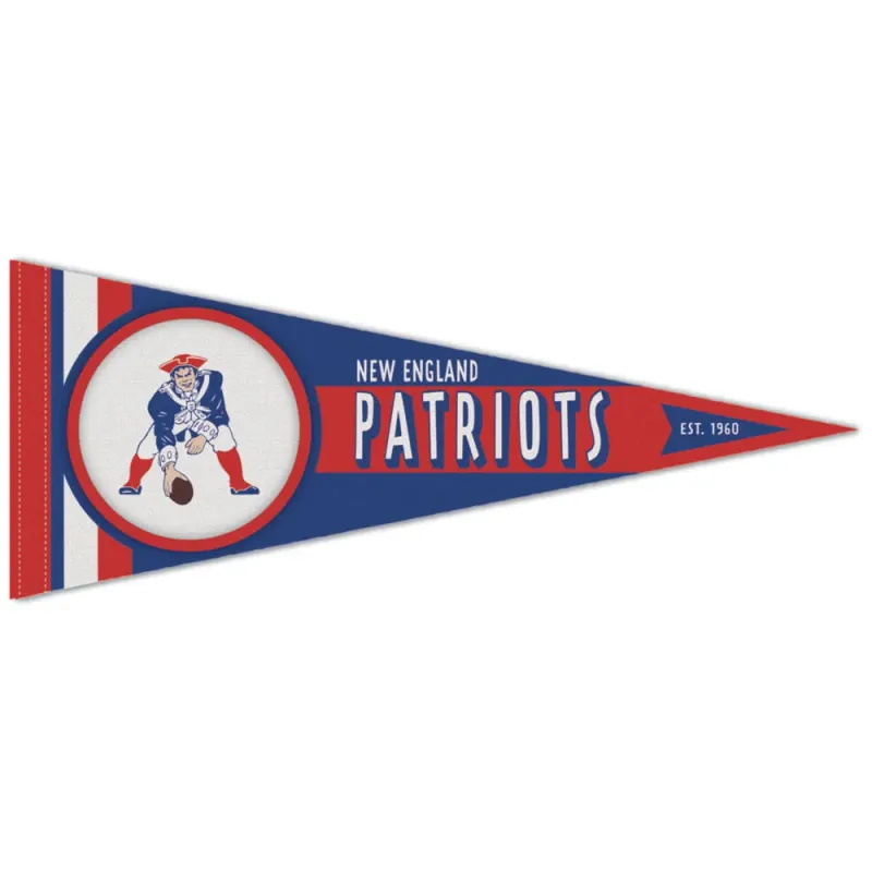 New England Patriots Historic 12 New England Patriots Historic 12" x 30" Premium Pennant