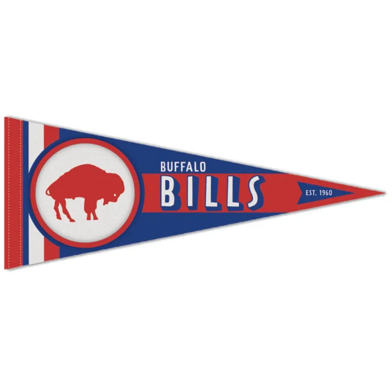 Buffalo Bills Historic 12 Buffalo Bills Historic 12" x 30" Premium Pennant