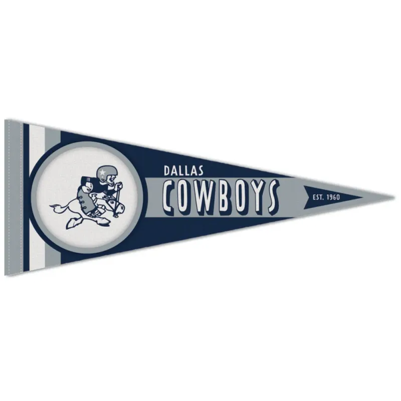 Dallas Cowboys Historic 12 Dallas Cowboys Historic 12" x 30" Premium Pennant