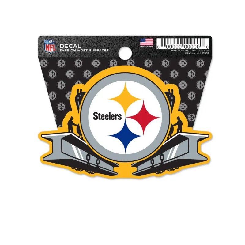 Pittsburgh Steelers Beam 3 Pittsburgh Steelers Beam 3" x 3" Decal