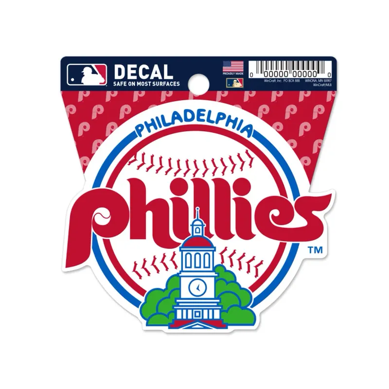 Philadelphia Phillies 3 Philadelphia Phillies 3" x 3" Decal