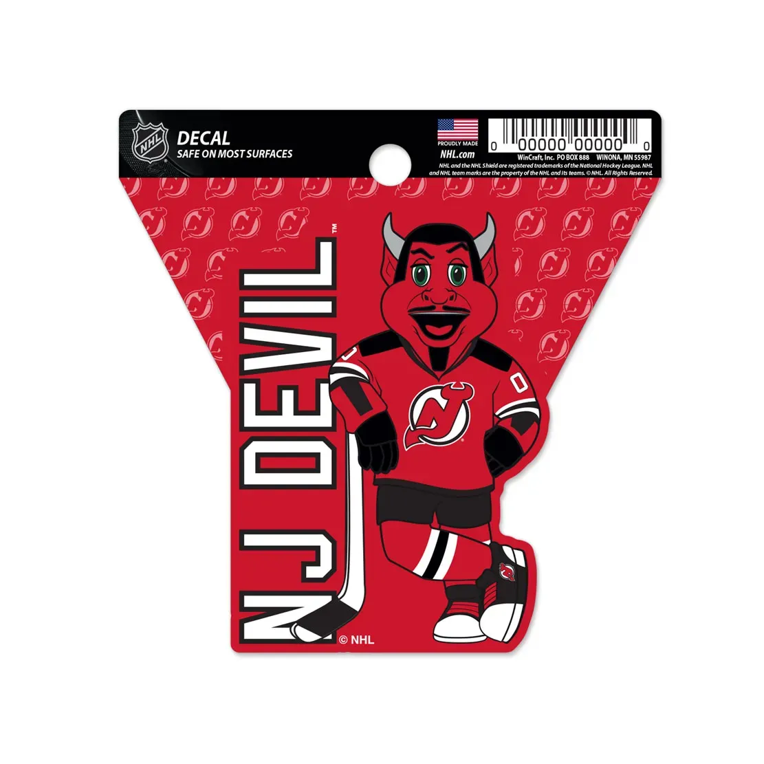 New Jersey Devils 3 New Jersey Devils 3" x 3" Decal