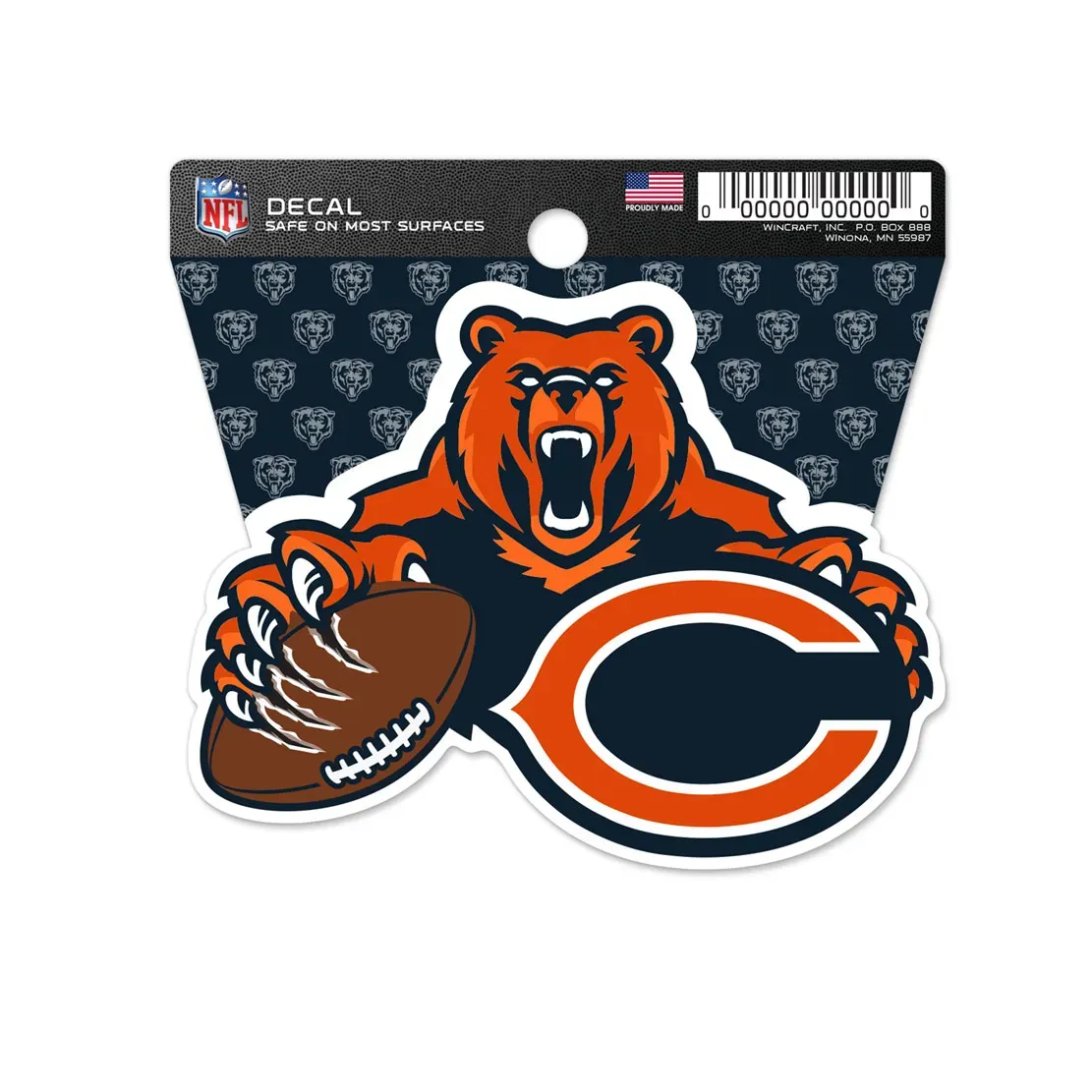 Chicago Bears 3 Chicago Bears 3" x 3" Decal