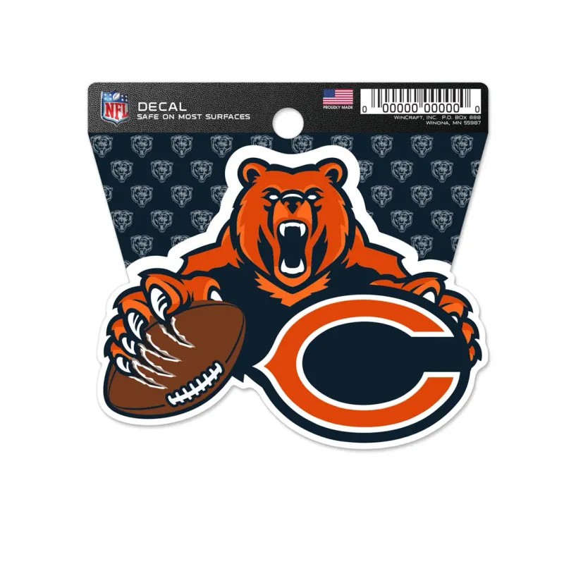 Chicago Bears  3" x 3" Decal