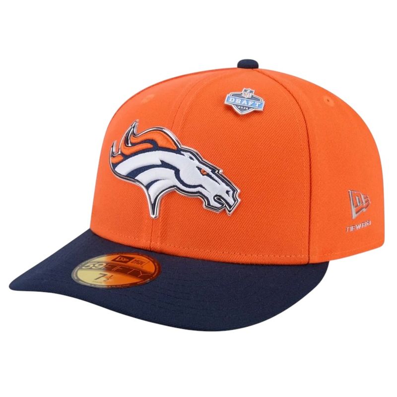 Denver Broncos Men’s New Era Navy/Orange 2026 NFL Draft On Stage Pre-Curved 9FIFTY Snapback Hat Denver Broncos Men’s New Era Navy/Orange 2026 NFL Draft On Stage Pre-Curved 9FIFTY Snapback Hat