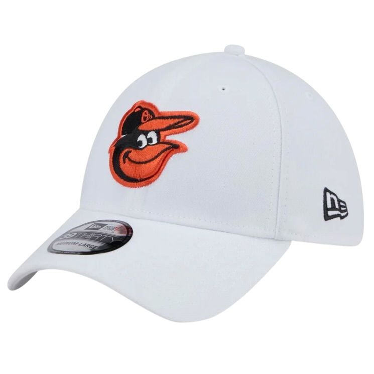 Baltimore Orioles Men’s White New Era 39Thirty Stretch Fit Hat Baltimore Orioles Men’s White New Era 39Thirty Stretch Fit Hat