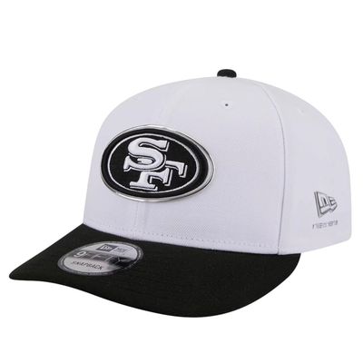 San Francisco 49ers Men’s New Era White/Black 2026 NFL Draft On Stage Pre-Curved 9FIFTY Snapback Hat San Francisco 49ers Men’s New Era White/Black 2026 NFL Draft On Stage Pre-Curved 9FIFTY Snapback Hat