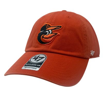 Baltimore Orioles Men’s Orange 47 Brand Clean Up Adjustable Hat Baltimore Orioles Men’s Orange 47 Brand Clean Up Adjustable Hat