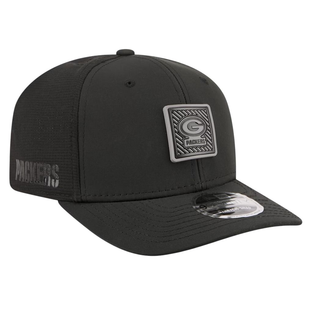 Green Bay Packers Men’s Black New Era 2026 NFL Training Camp 9SEVENTY Adjustable Hat