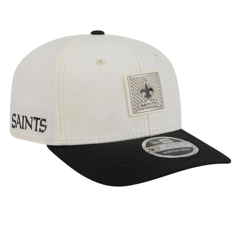 New Orleans Saints Men’s Cream New Era 2026 NFL Training Camp 9SEVENTY Adjustable Hat New Orleans Saints Men’s Cream New Era 2026 NFL Training Camp 9SEVENTY Adjustable Hat