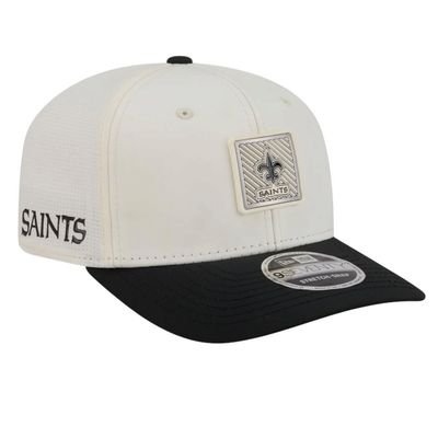 New Orleans Saints Men’s Cream New Era 2026 NFL Training Camp 9SEVENTY Adjustable Hat New Orleans Saints Men’s Cream New Era 2026 NFL Training Camp 9SEVENTY Adjustable Hat