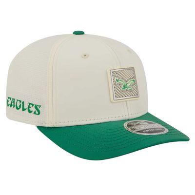Philadelphia Eagles Men’s Historic Cream New Era 2026 NFL Training Camp 9SEVENTY Adjustable Hat Philadelphia Eagles Men’s Historic Cream New Era 2026 NFL Training Camp 9SEVENTY Adjustable Hat