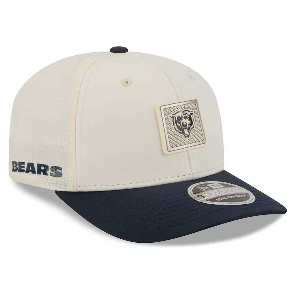 Chicago Bears Men’s Cream New Era 2026 NFL Training Camp 9SEVENTY Adjustable Hat Chicago Bears Men’s Cream New Era 2026 NFL Training Camp 9SEVENTY Adjustable Hat