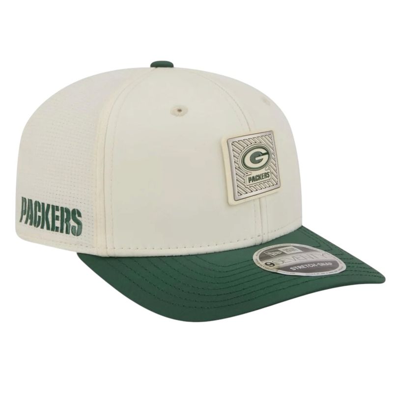 Green Bay Packers Men’s Cream New Era 2026 NFL Training Camp 9SEVENTY Adjustable Hat Green Bay Packers Men’s Cream New Era 2026 NFL Training Camp 9SEVENTY Adjustable Hat