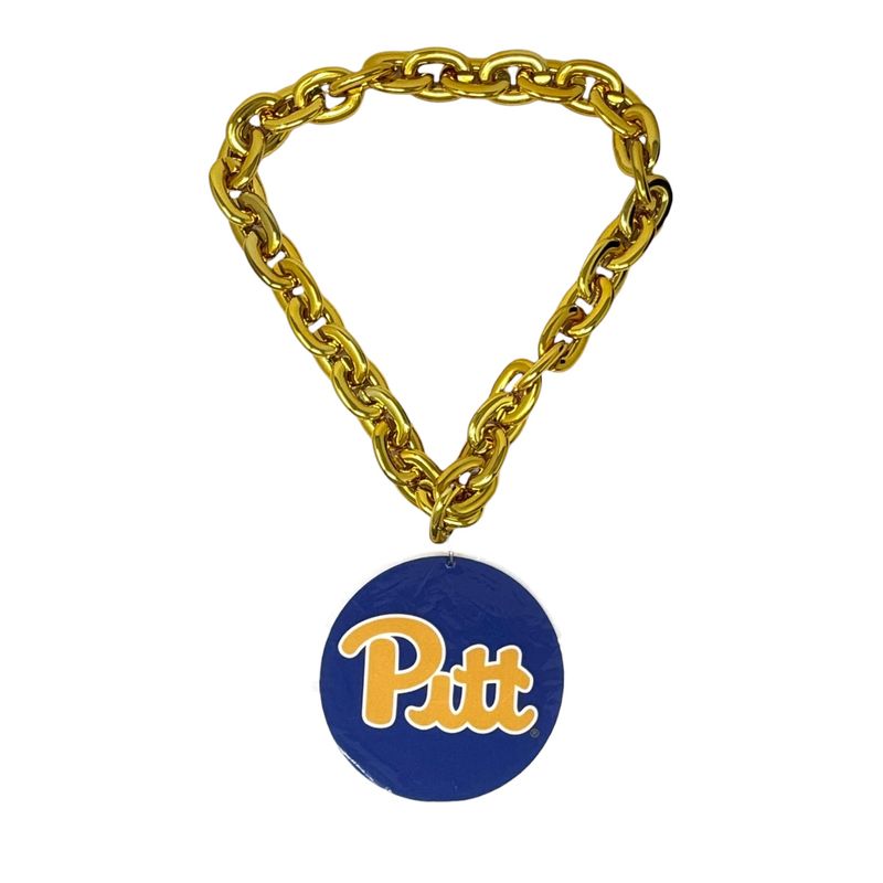 Pitt Panthers 10” Fan Chain 3D Foam Necklace Pitt Panthers 10” Fan Chain 3D Foam Necklace