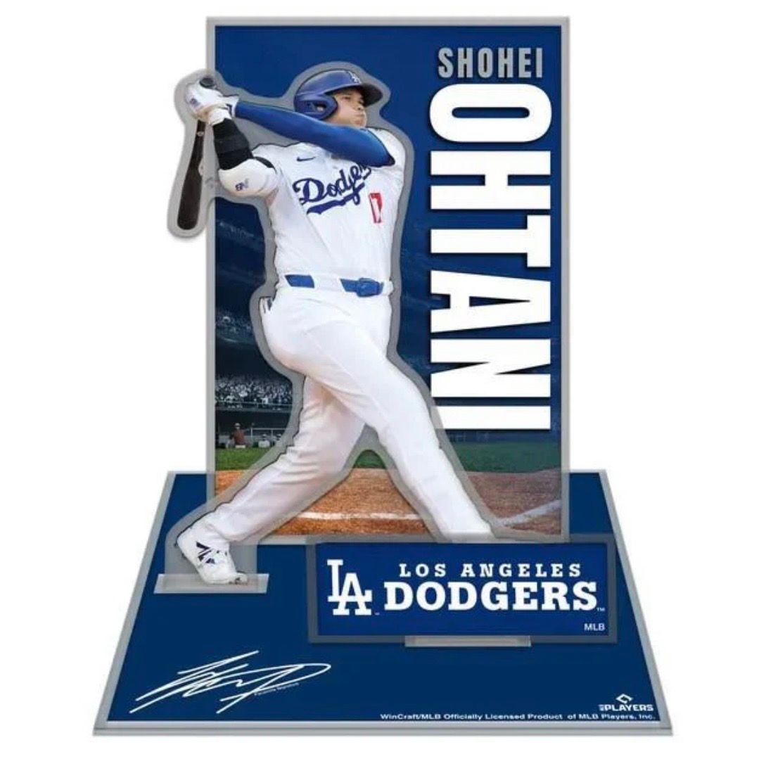 Los Angeles Dodgers Shohei Ohtani Small Acrylic Stand Up Set Los Angeles Dodgers Shohei Ohtani Small Acrylic Stand Up Set