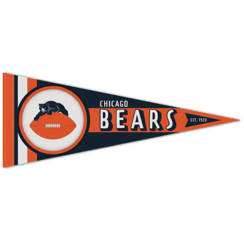 Chicago Bears Historic 12 Chicago Bears Historic 12" x 30" Premium Pennant