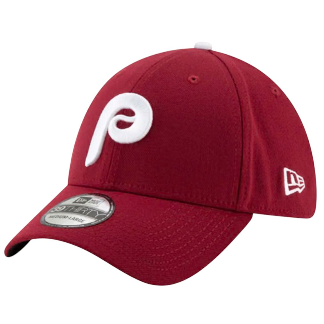 Philadelphia Phillies Men's Maroon Alternate Team Classic New Era 39THIRTY Flex Fit Hat