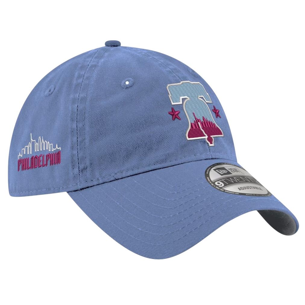 Philadelphia Phillies Men’s Bell Sky New Era 9Twenty Adjustable Hat Philadelphia Phillies Men’s Bell Sky New Era 9Twenty Adjustable Hat