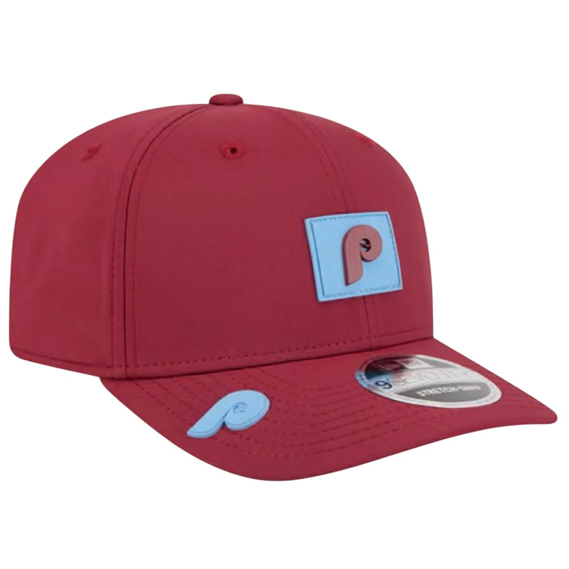 Philadelphia Phillies Men's Maroon 2026 Clubhouse 9SEVENTY Stretch Snap Adjustable Hat