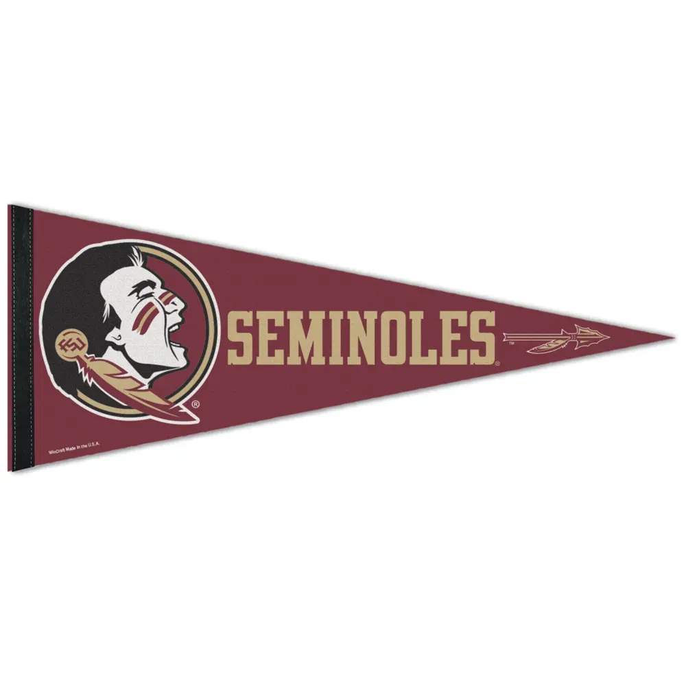 Florida State Seminoles 12 Florida State Seminoles 12" x 30" Premium Pennant