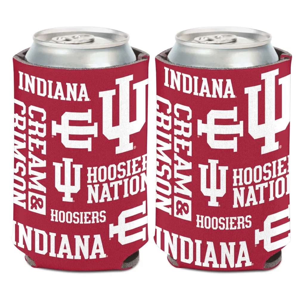 Indiana Hoosiers 12 Ounce Can Cooler Koozie Indiana Hoosiers 12 Ounce Can Cooler Koozie