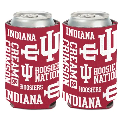 Indiana Hoosiers 12 Ounce Can Cooler Koozie Indiana Hoosiers 12 Ounce Can Cooler Koozie