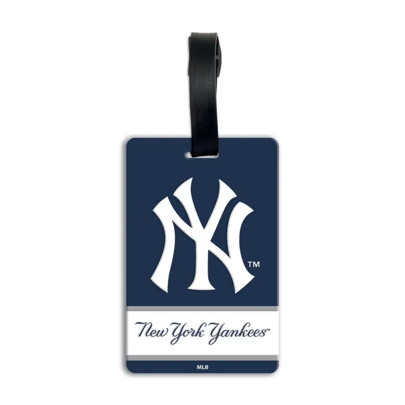 New York Yankees Rubber Luggage Tag New York Yankees Rubber Luggage Tag