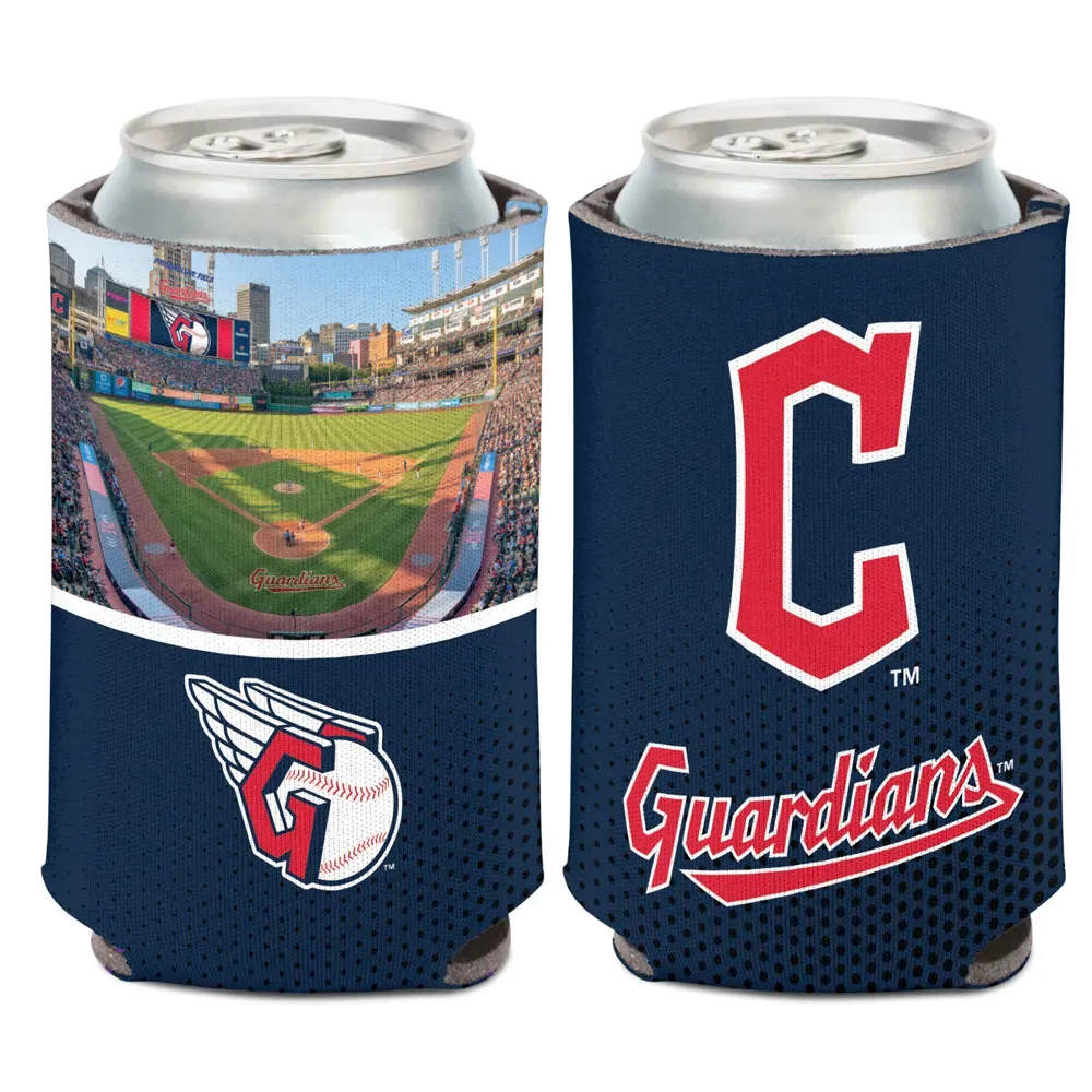 Cleveland Guardians 12 Ounce Can Cooler Koozie Cleveland Guardians 12 Ounce Can Cooler Koozie