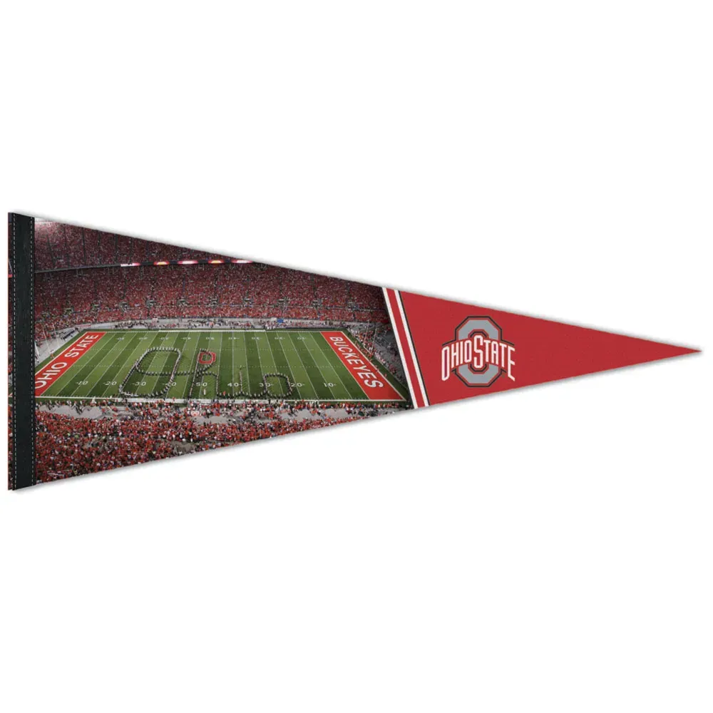 Ohio State Buckeyes Stadium 12 Ohio State Buckeyes Stadium 12" x 30" Premium Pennant