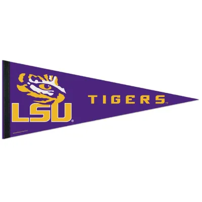 LSU Tigers 12" x 30" Premium Pennant