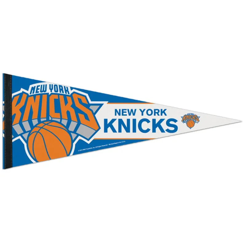 New York Knicks 12 New York Knicks 12" x 30" Premium Pennant