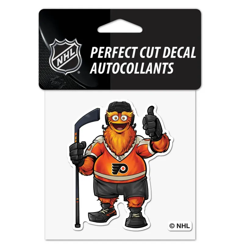 Philadelphia Flyers 4 Philadelphia Flyers 4" x 4" Perfect Cut Color Decal