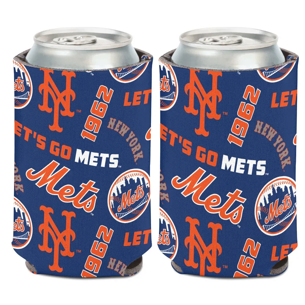 New York Mets 12 Ounce Can Cooler Koozie New York Mets 12 Ounce Can Cooler Koozie