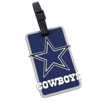 Dallas Cowboys Rubber Luggage Tag Dallas Cowboys Rubber Luggage Tag
