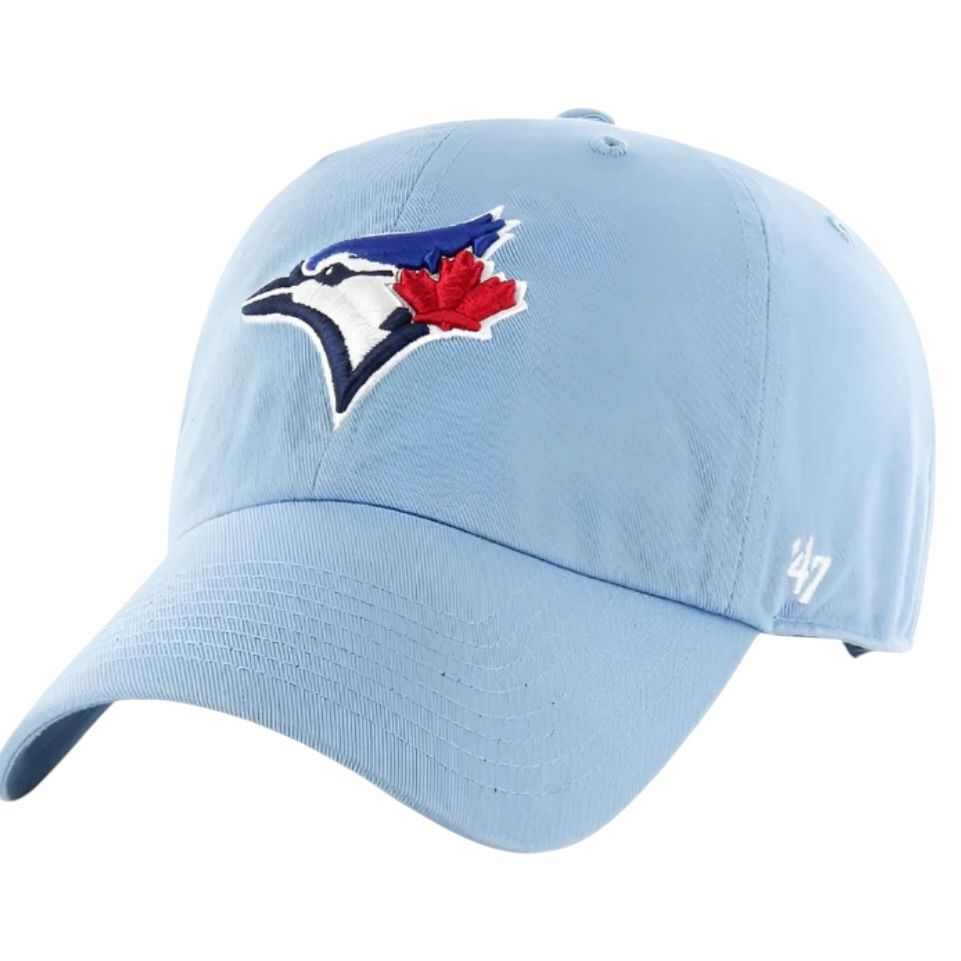 Toronto Blue Jays Men’s Sky Blue 47 Brand Clean Up Adjustable Hat