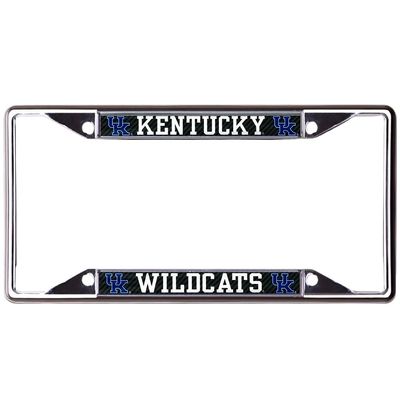 Kentucky Wildcats Chrome Metal License Plate Frame Kentucky Wildcats Chrome Metal License Plate Frame