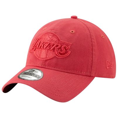 Los Angeles Lakers Men's Coral Headquarters New Era 9Twenty Adjustable Hat Los Angeles Lakers Men's Coral Headquarters New Era 9Twenty Adjustable Hat