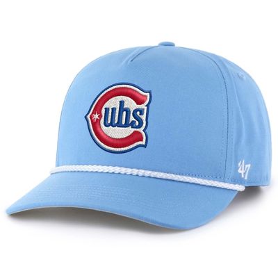 Chicago Cubs Men’s Sky Blue 47 Rope Hitch Adjustable Hat Chicago Cubs Men’s Sky Blue 47 Rope Hitch Adjustable Hat