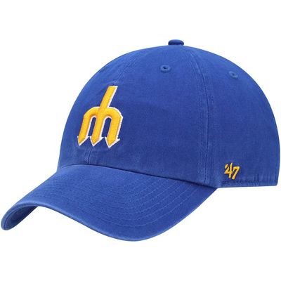 Seattle Mariners Men’s Historic 47 Brand Clean Up Adjustable Hat