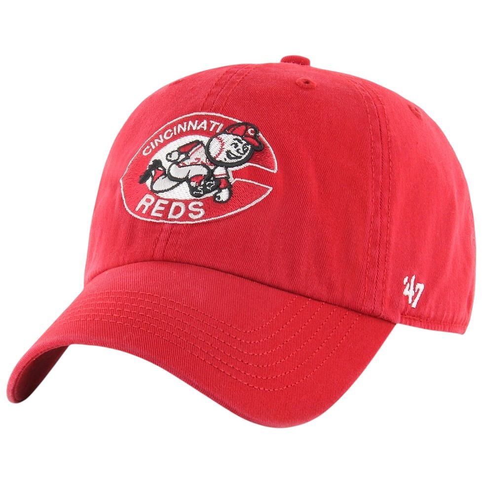 Cincinnati Reds Men’s 47 Brand Clean Up Adjustable Hat