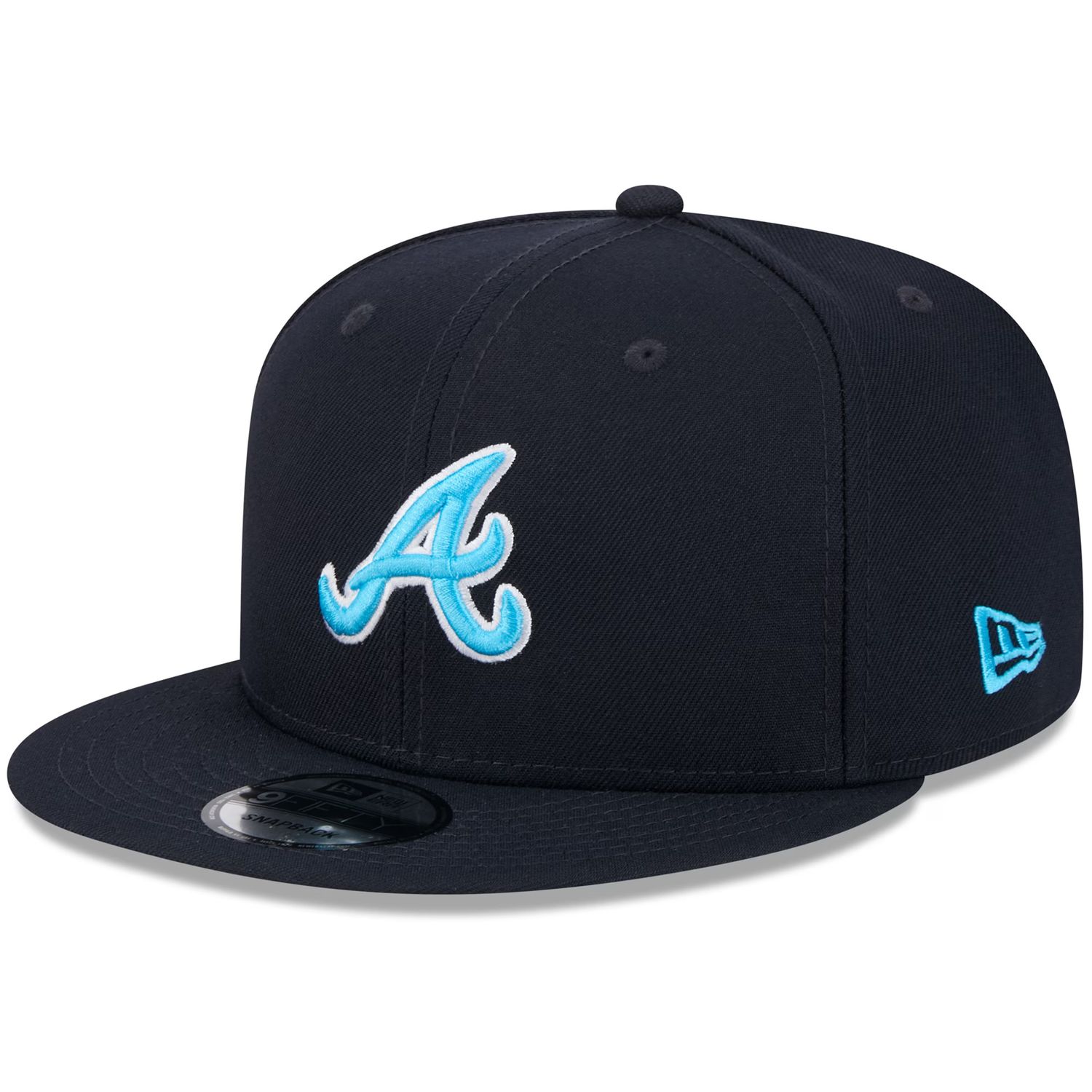 Atlanta Braves Men’s Navy Father’s Day New Era 9Fifty Snapback Hat