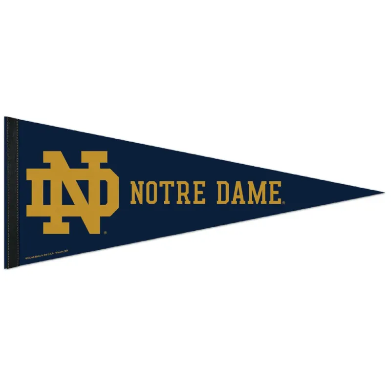 Notre Dame Fighting Irish 12 Notre Dame Fighting Irish 12" x 30" Premium Pennant