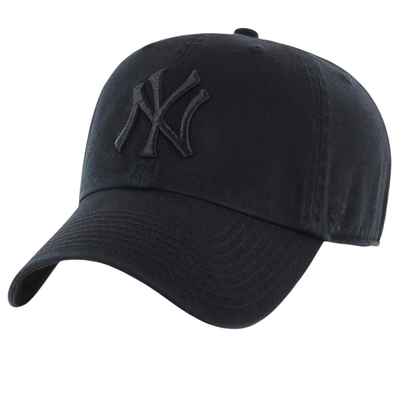 New York Yankees Men’s Black 47 Brand Clean Up Adjustable Hat