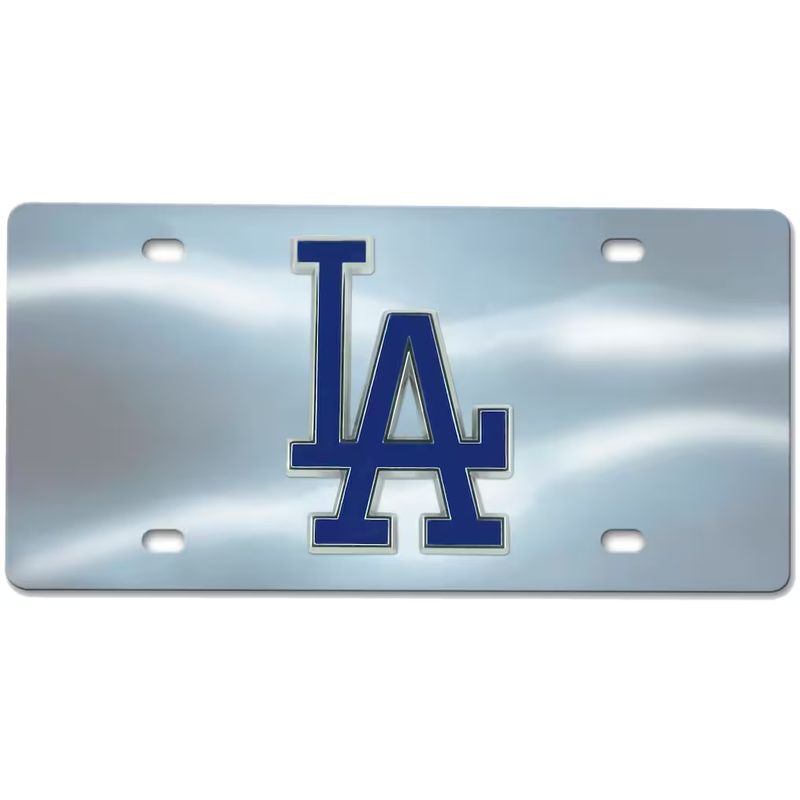 Los Angeles Dodgers Laser Tag License Plate Los Angeles Dodgers Laser Tag License Plate